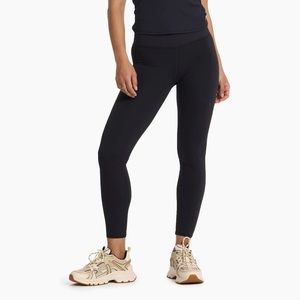 ✨VUORI BLACK RIB STUDIO LEGGING